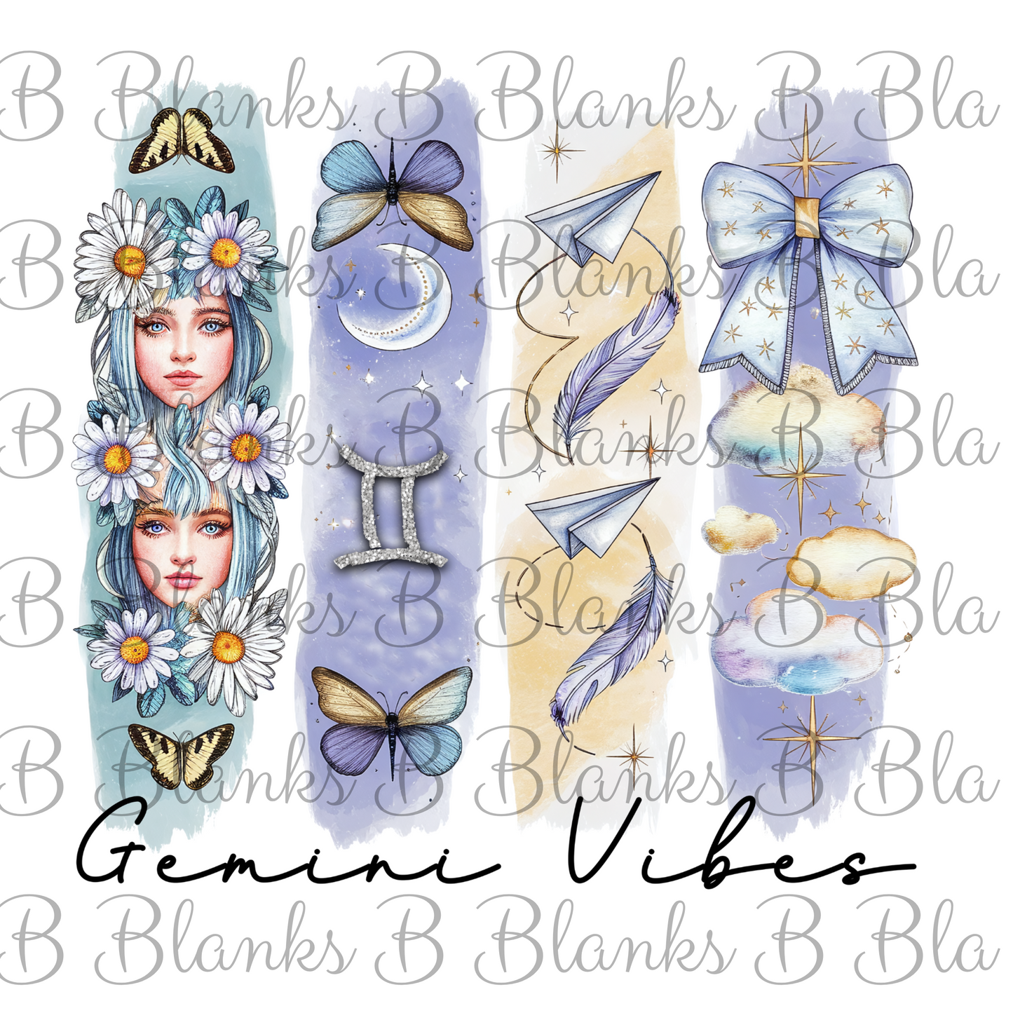 Gemini Zodiac - DTF PRINT