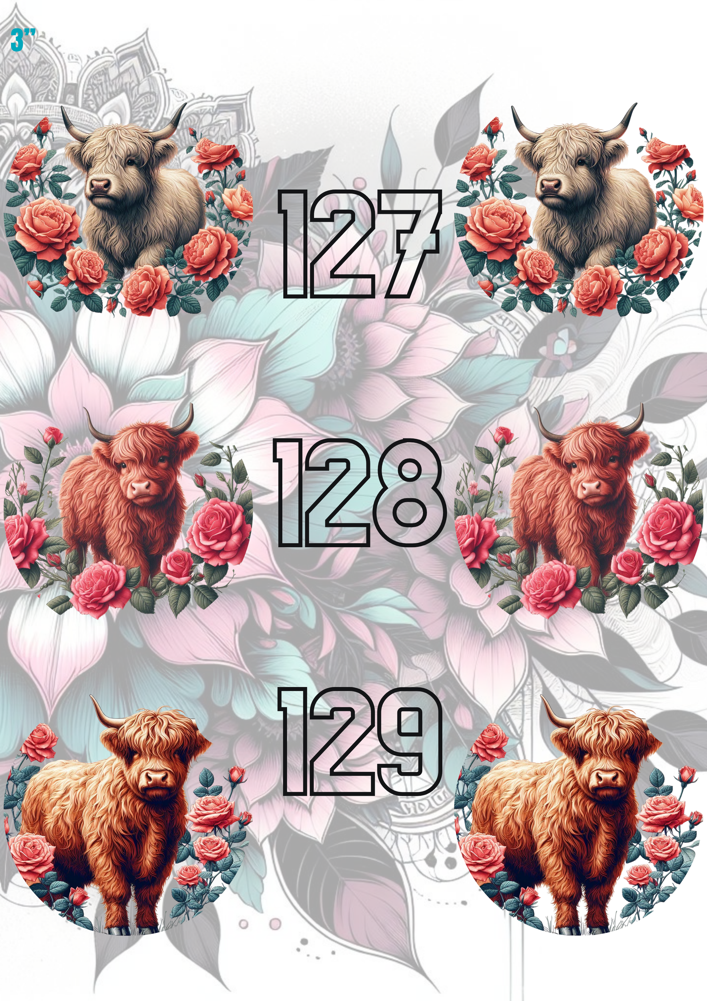 121 - 150 Car Coaster Sublimation Print