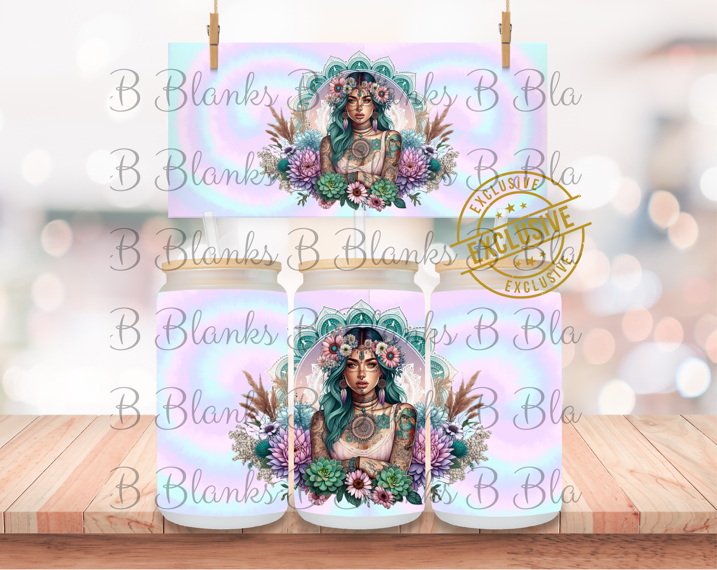 15 - Exclusive Sublimation Print 16oz