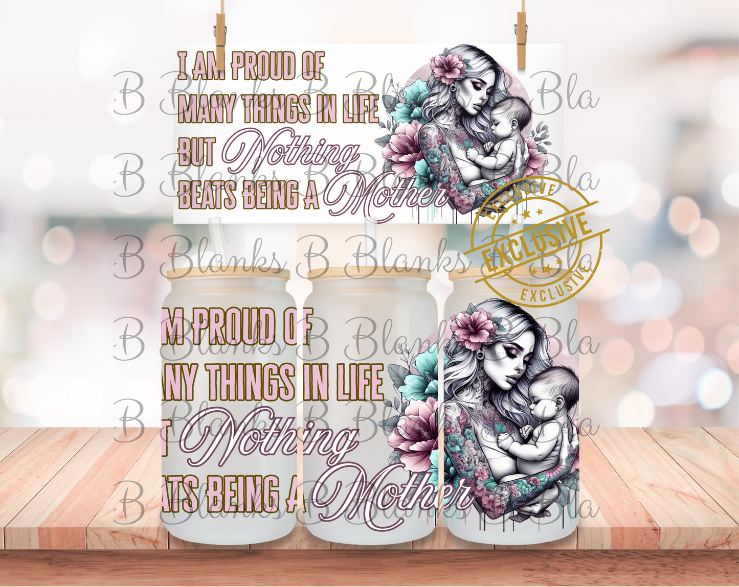 7 - Exclusive Sublimation Print 16oz