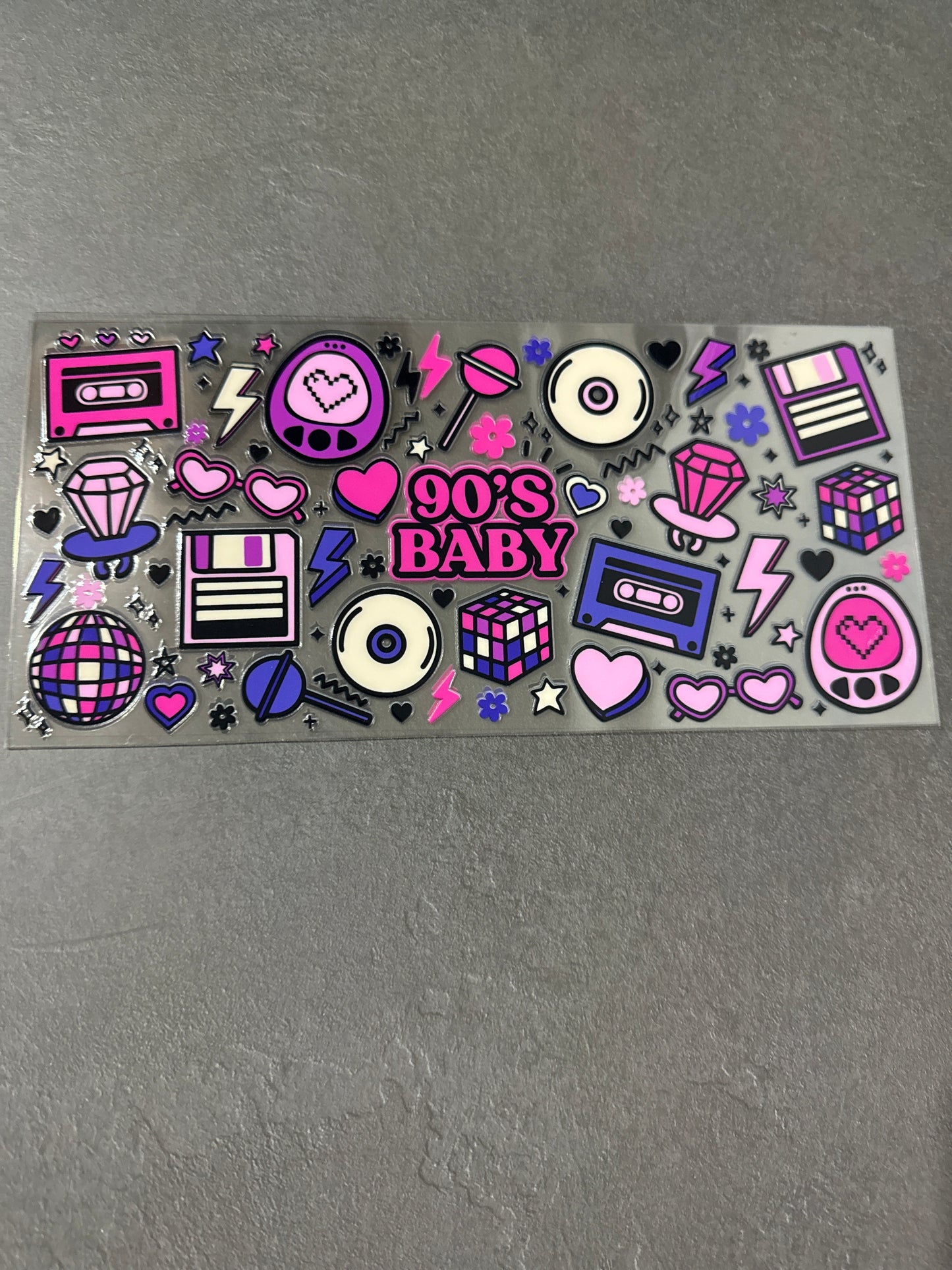 16 oz UVDTF - 90's baby