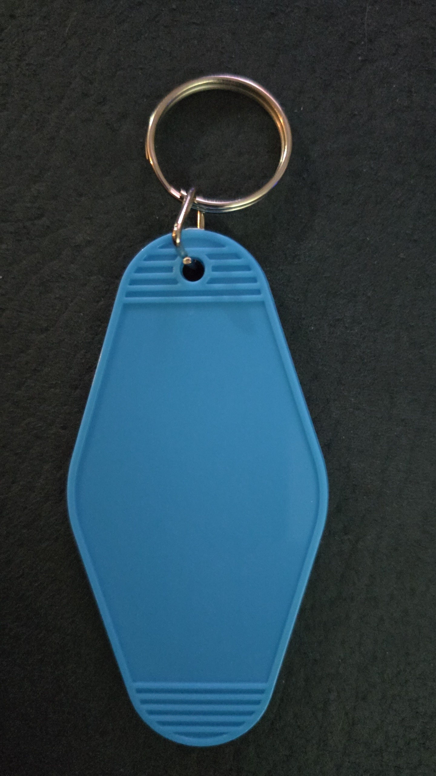 Acrylic motel keyring