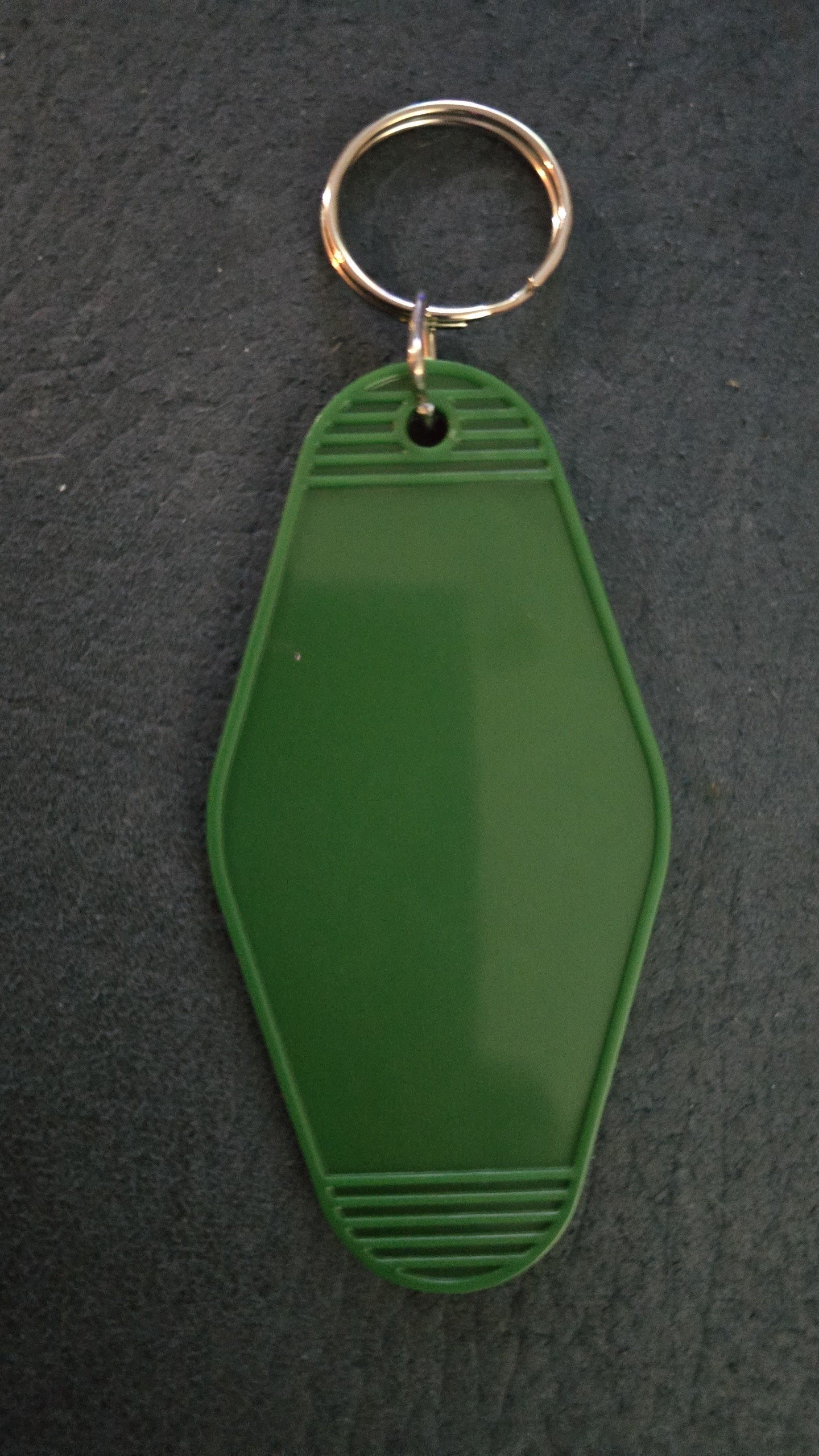 Acrylic motel keyring