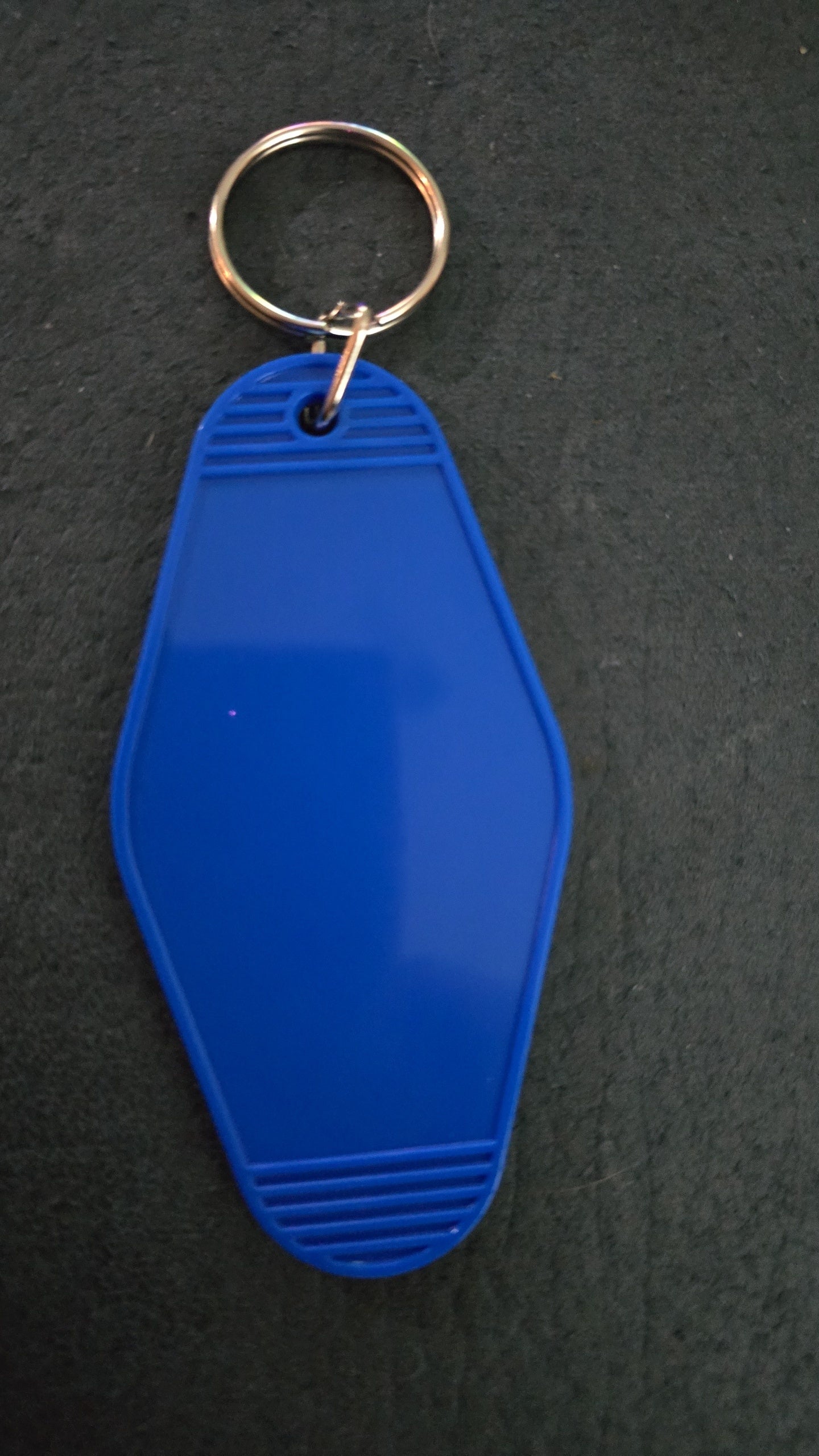 Acrylic motel keyring