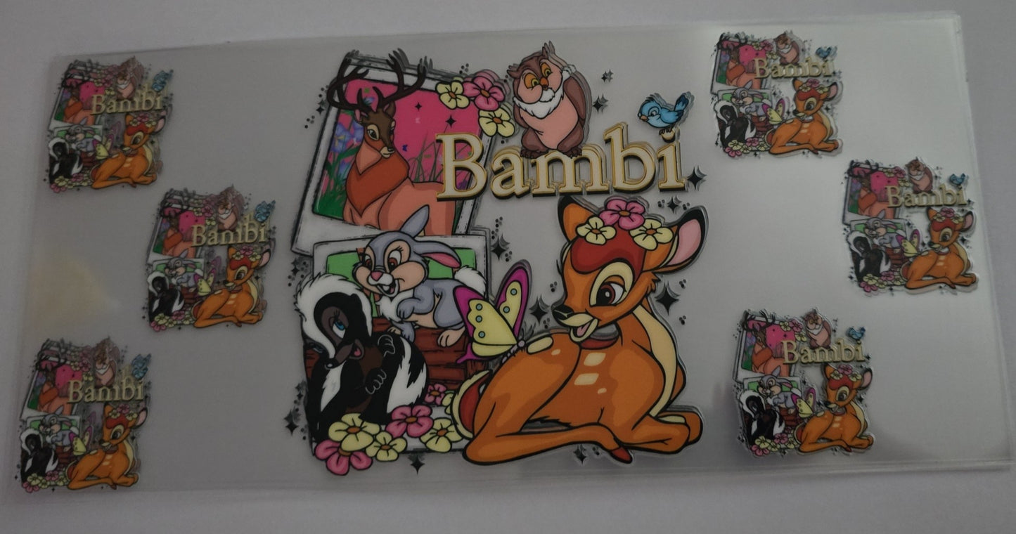 16 oz UVDTF - bambi exclusive