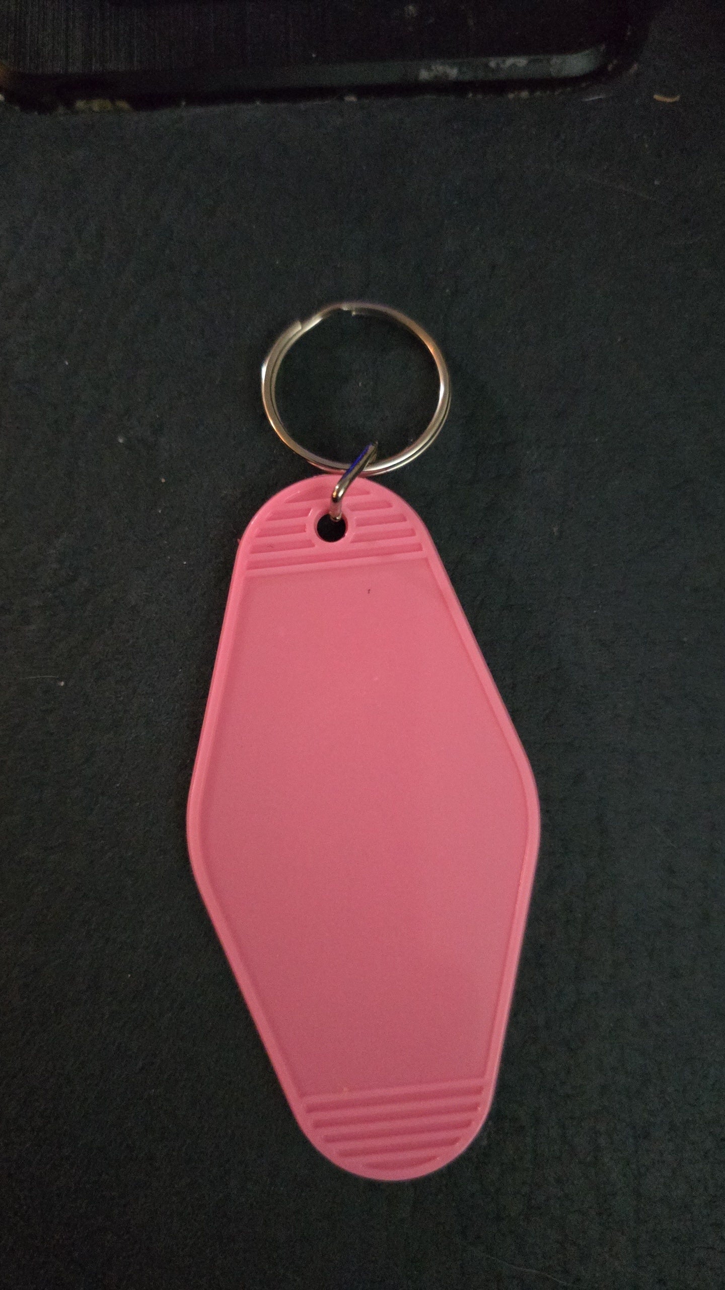 Acrylic motel keyring