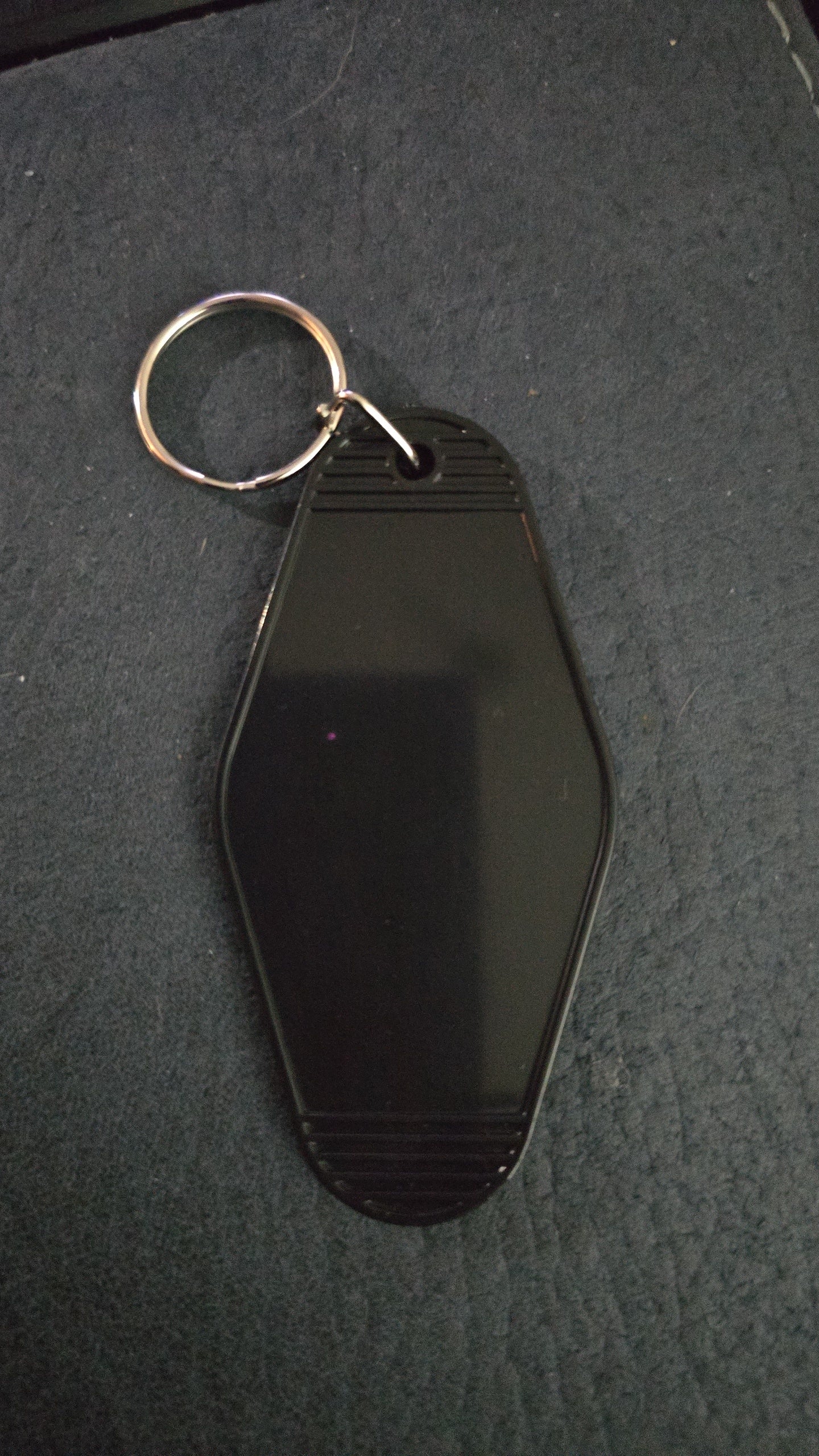 Acrylic motel keyring