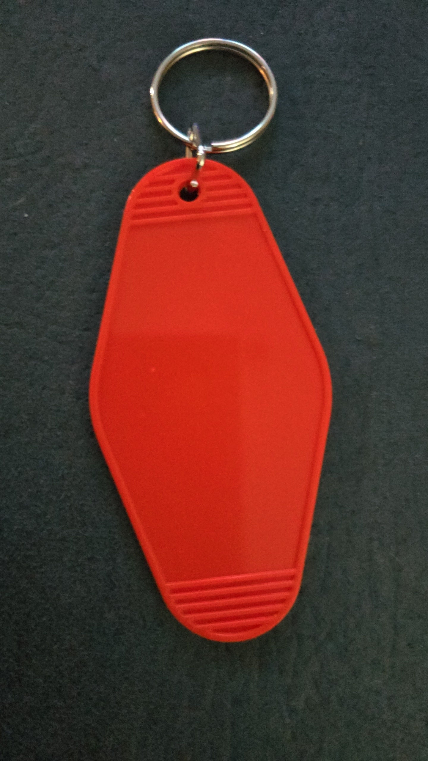 Acrylic motel keyring