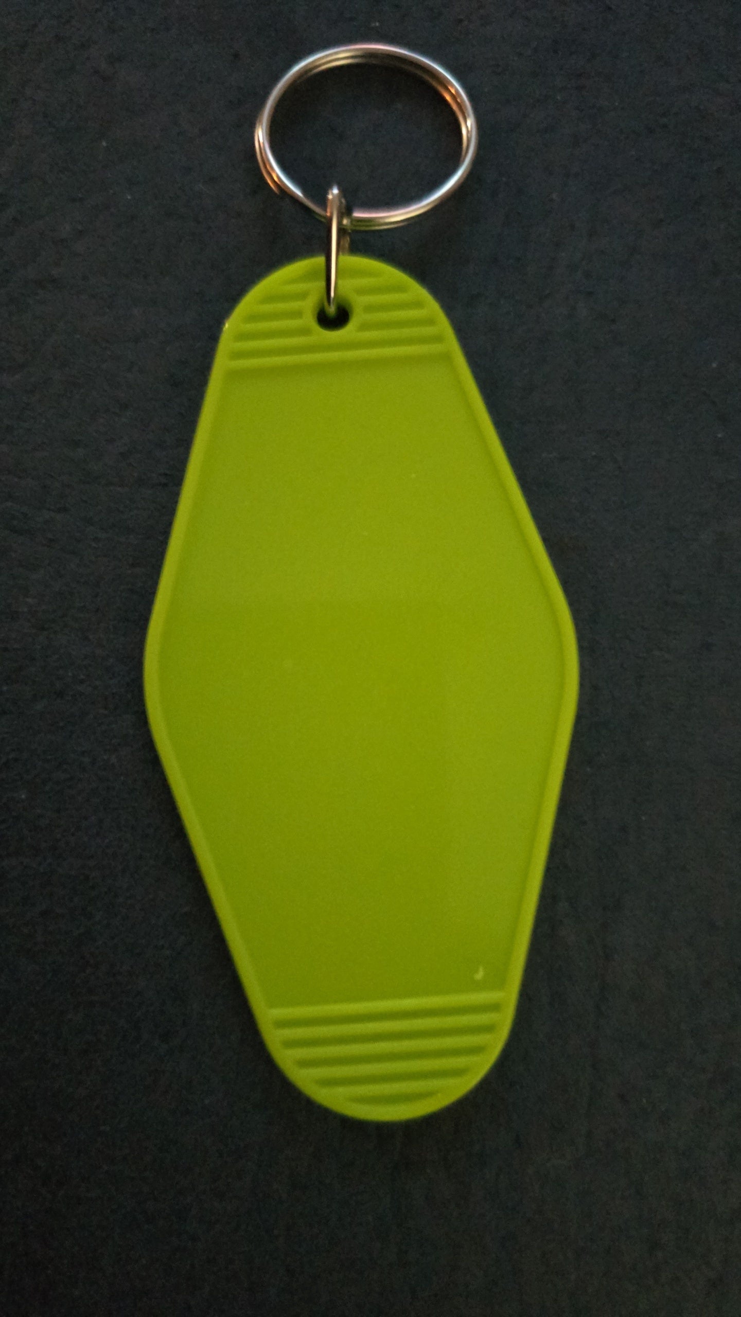 Acrylic motel keyring