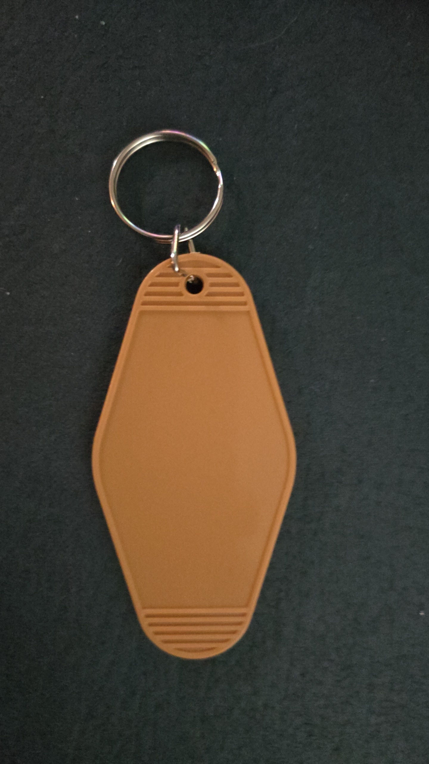 Acrylic motel keyring
