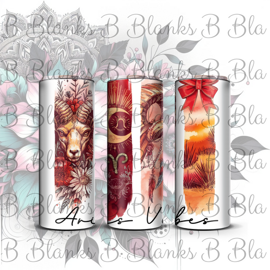 Aries Zodiac - Sublimation Print 20oz
