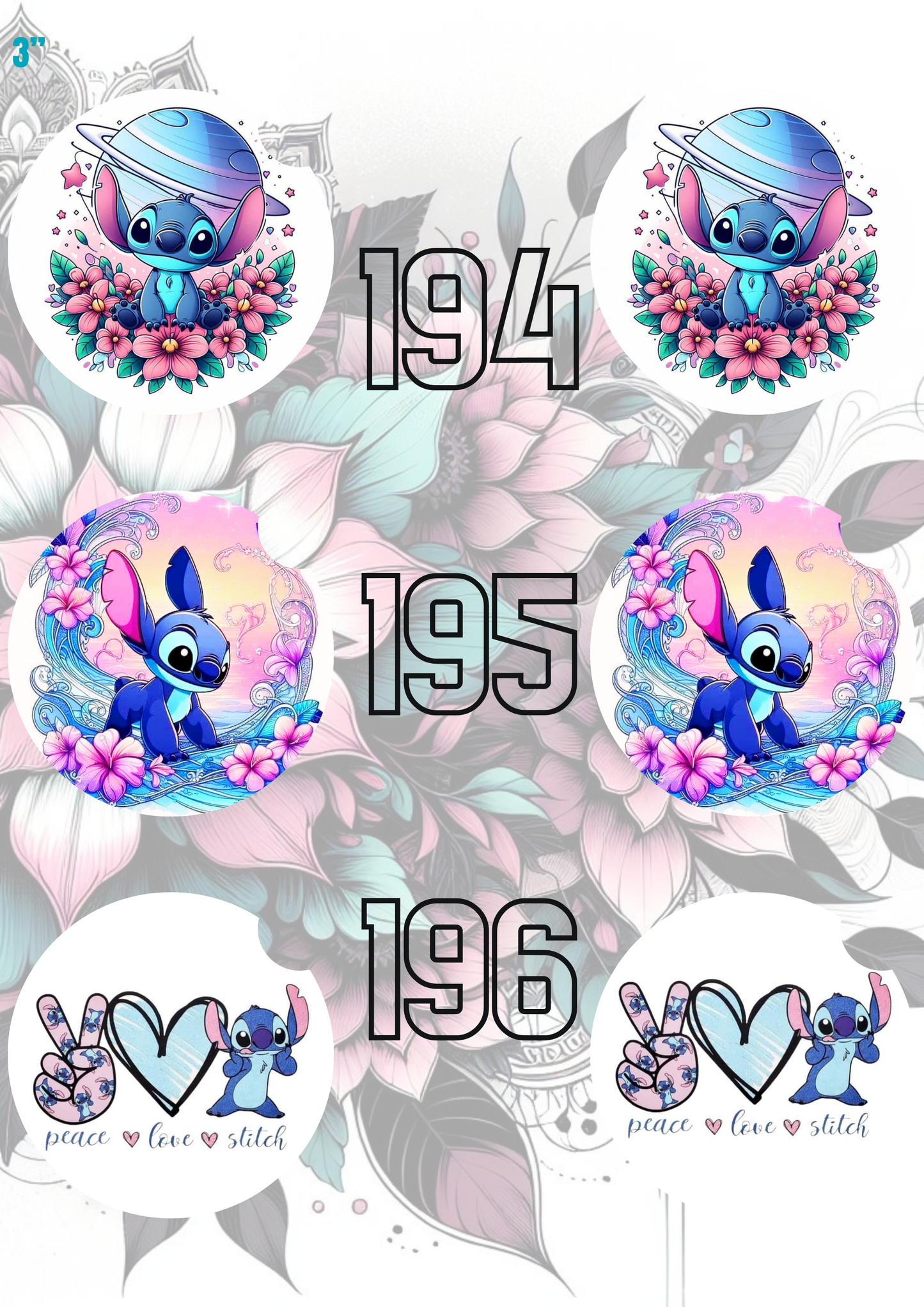181 - 211 Car Coaster Sublimation Print