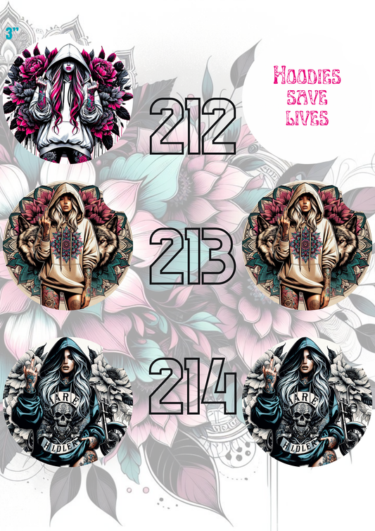 212 - 240 Car Coaster Sublimation Print