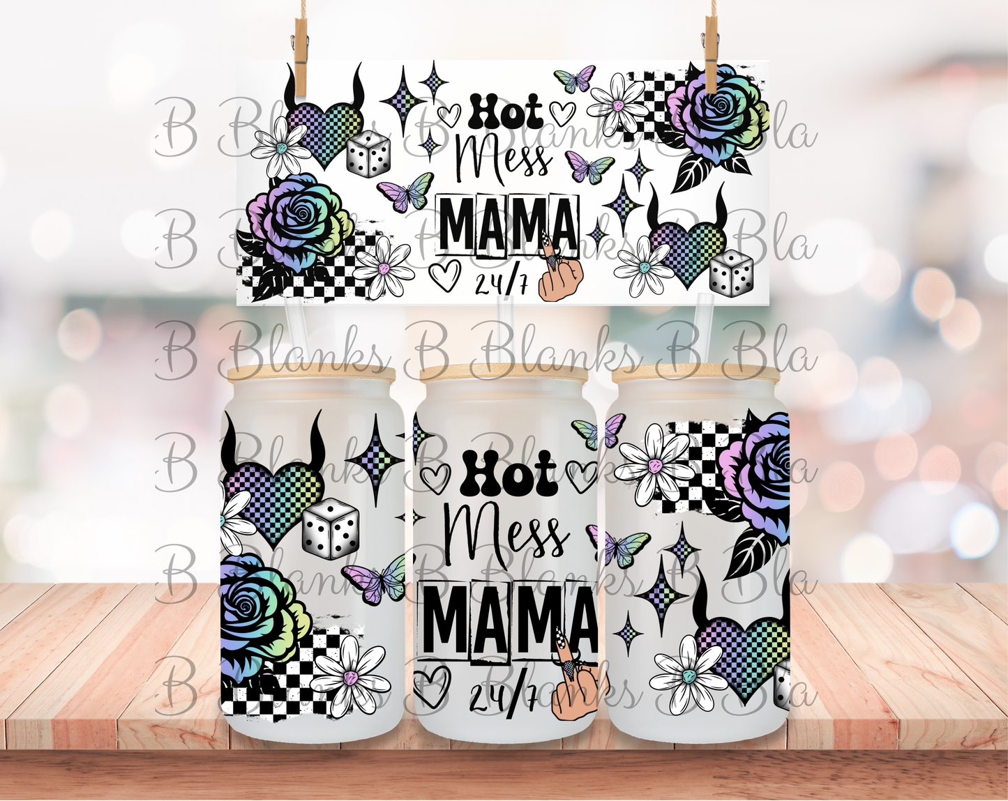15 -  Sublimation Print 16oz