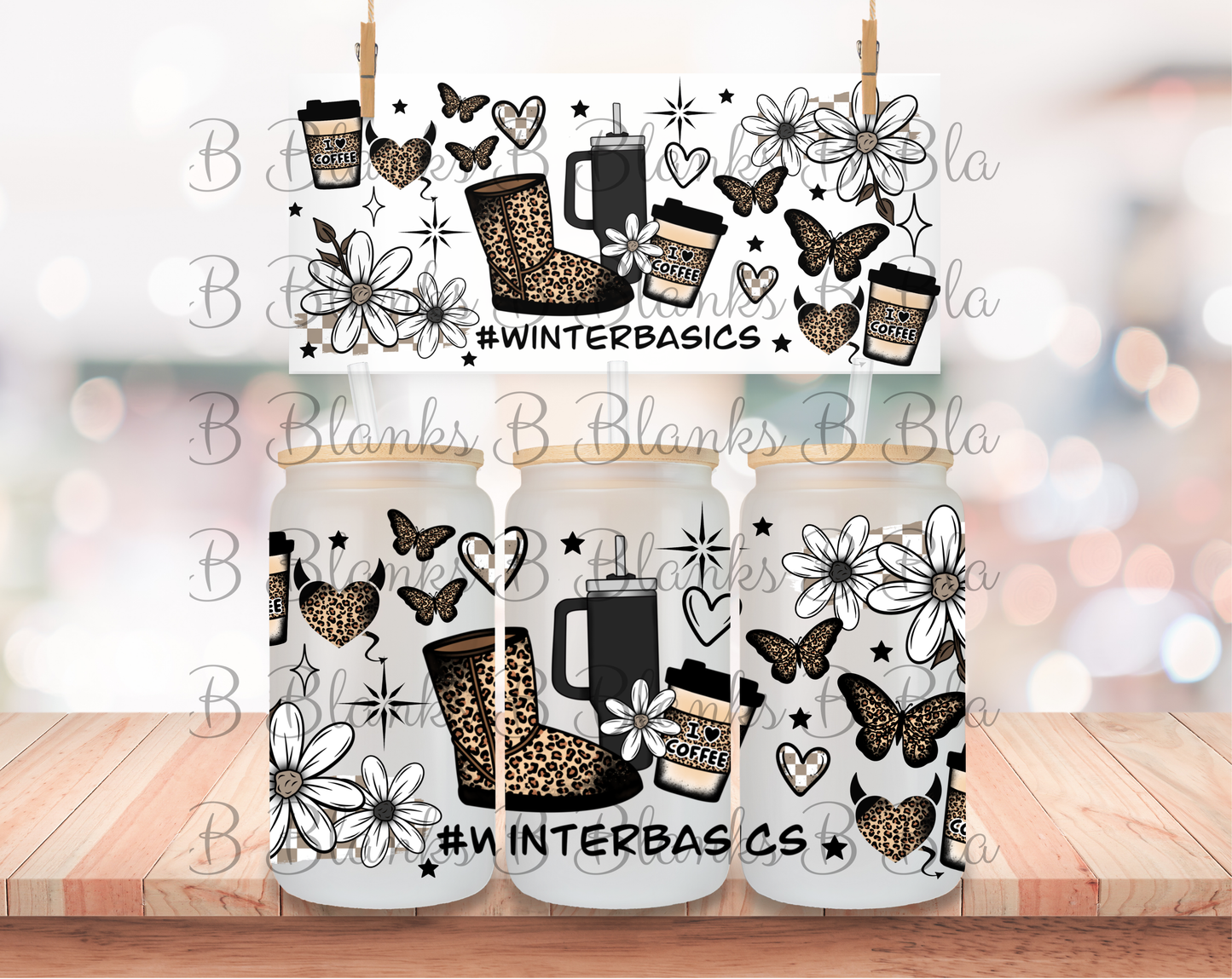 23 -  Sublimation Print 16oz