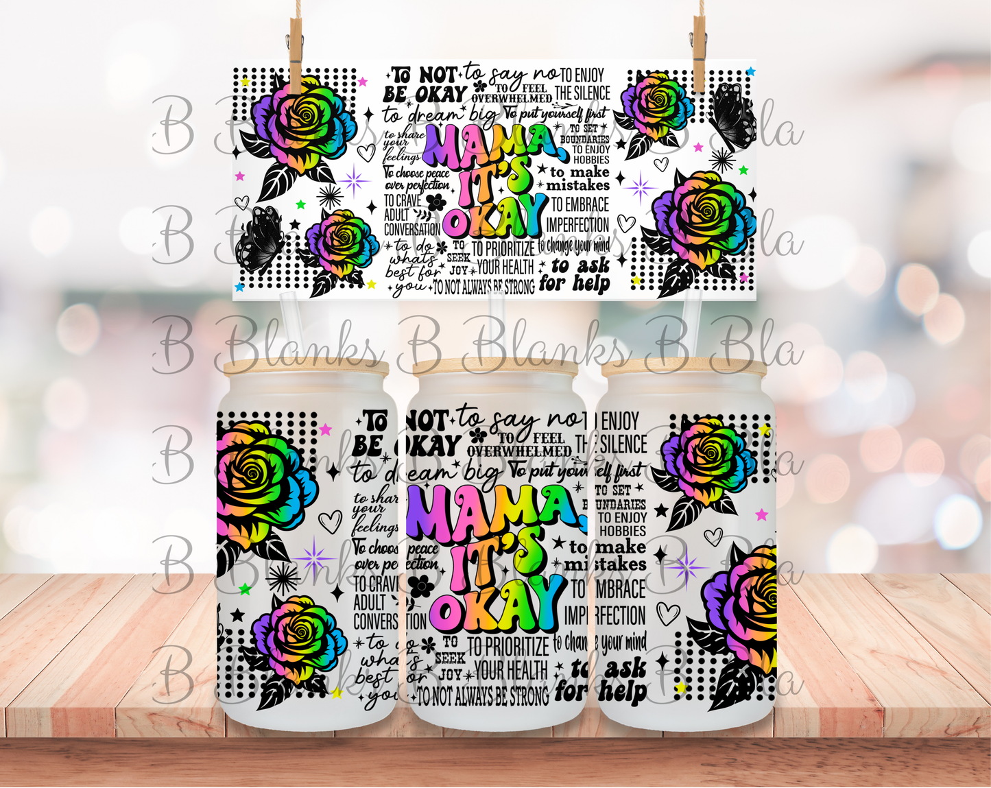 24 -  Sublimation Print 16oz