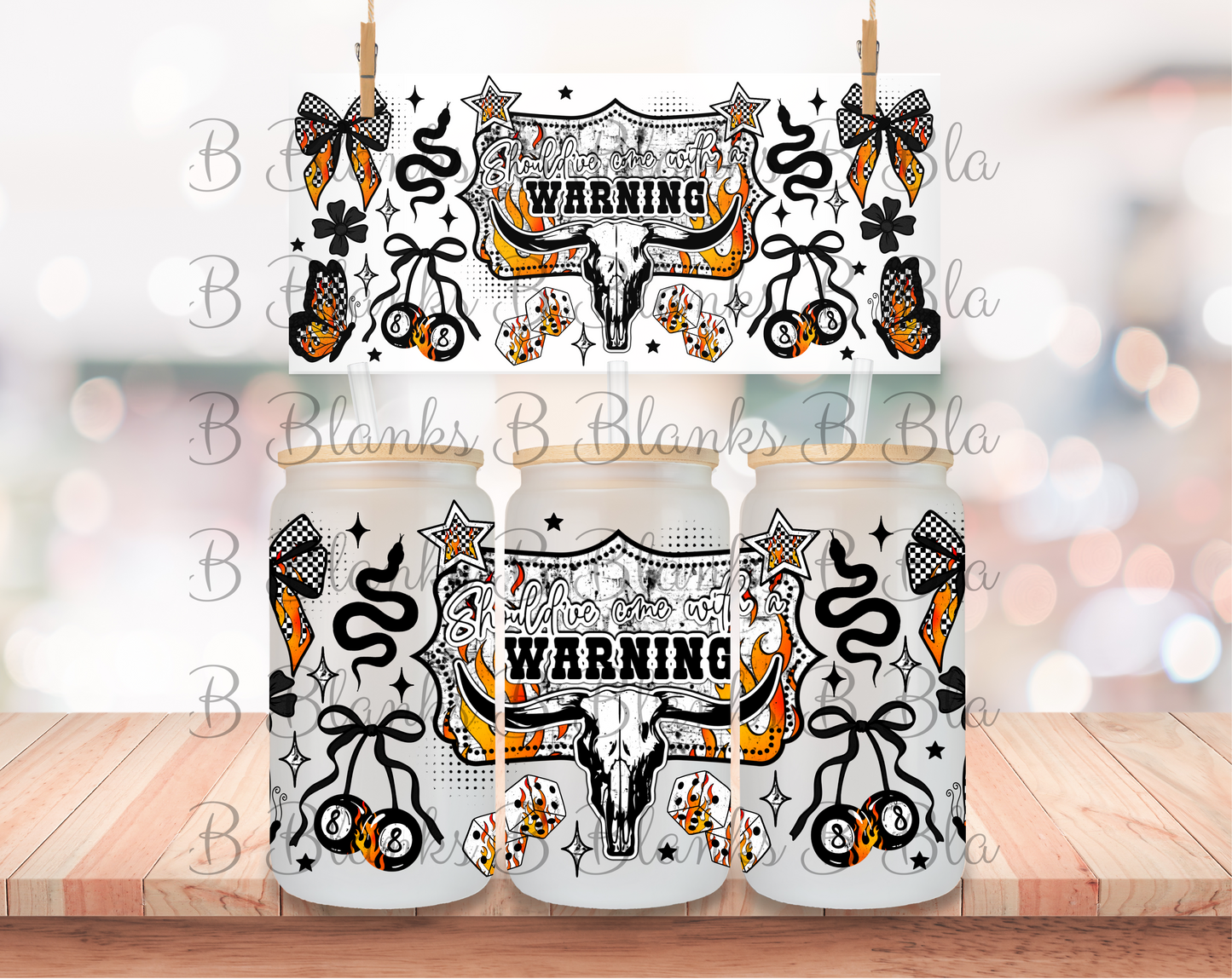 90 -  Sublimation Print 16oz