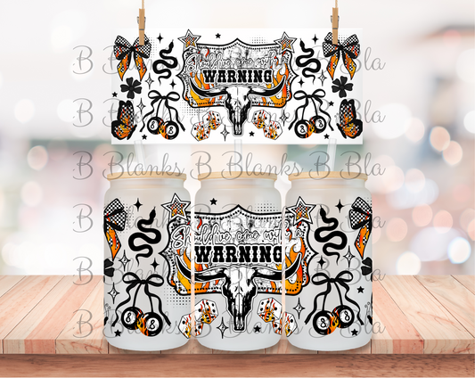 90 -  Sublimation Print 16oz