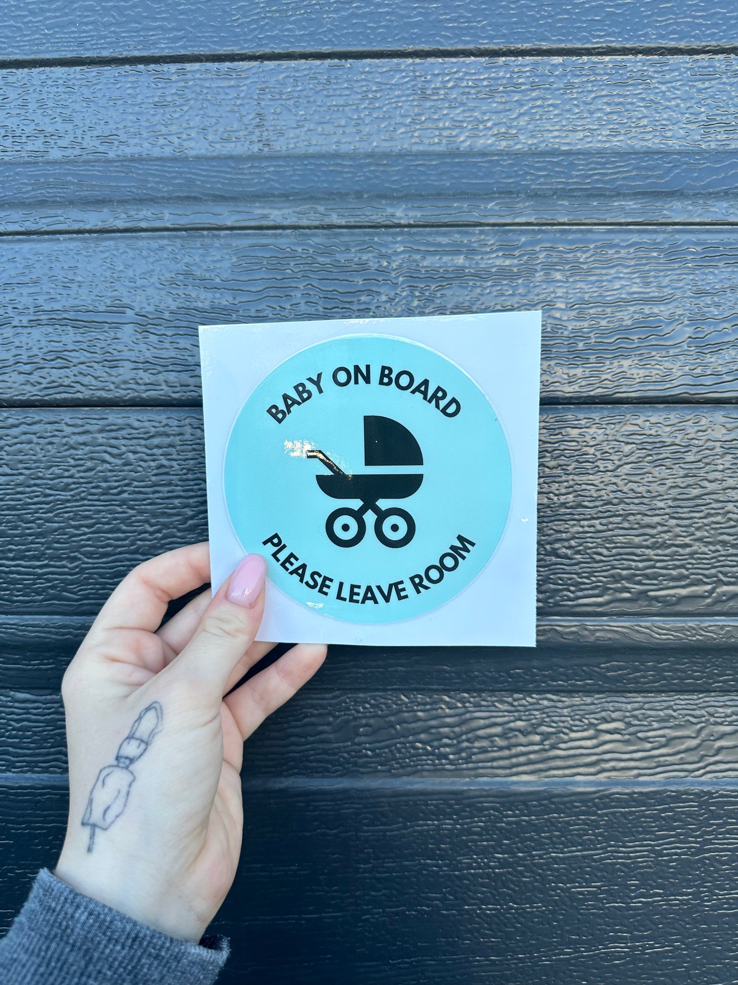 Baby on board stickers