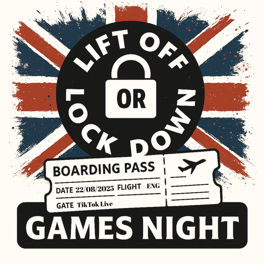 Lift Off or Lock Down Fundraiser Games Night