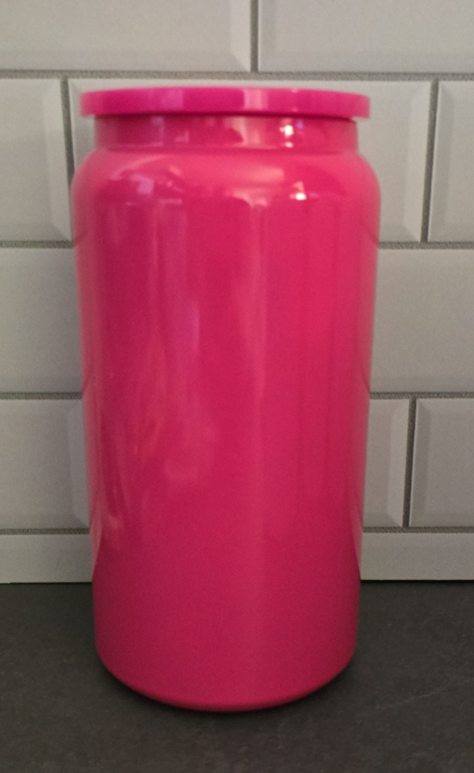 16oz COLOURED Double Walled Stainless Steel 16oz Libby