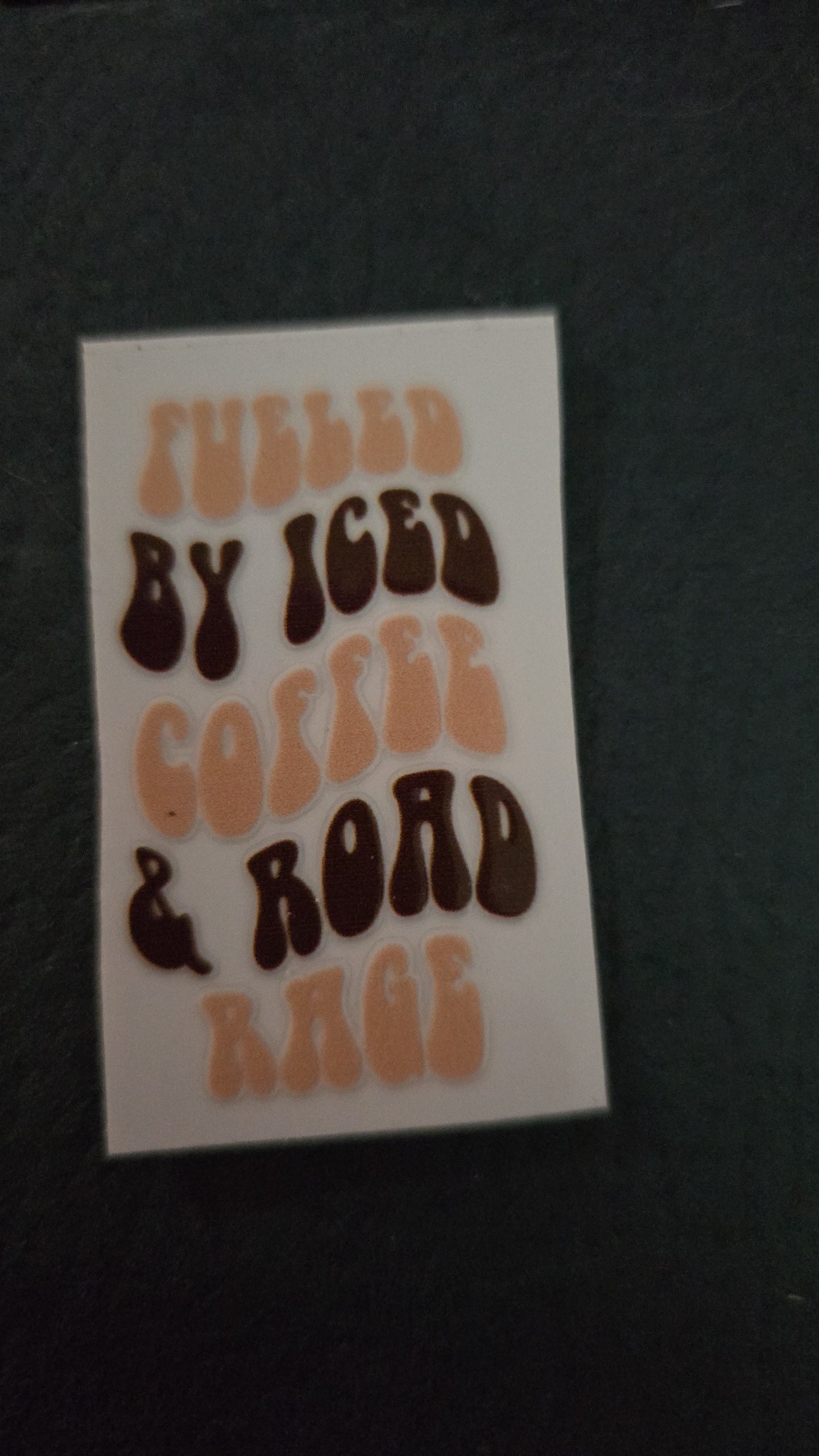 Motel keyring stickers