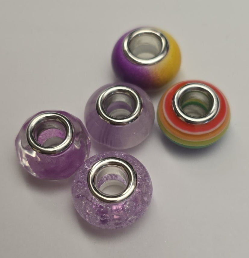 Large whole beads 6pk