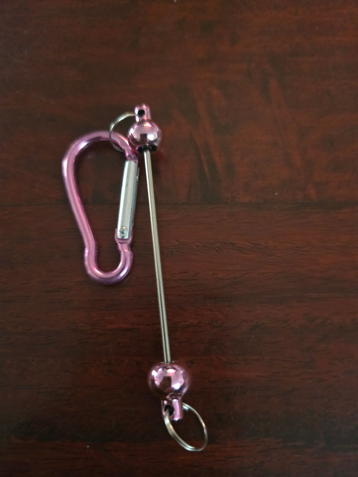 beadable keyring