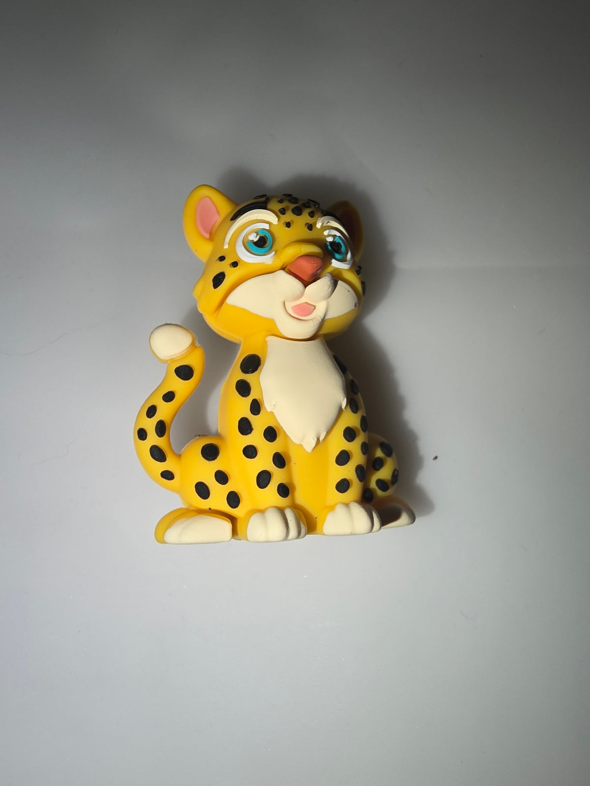 3d leopard