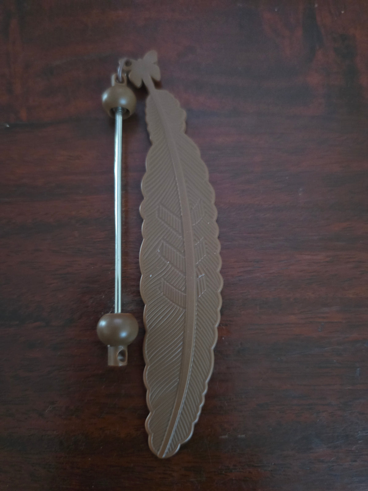beadable bookmark