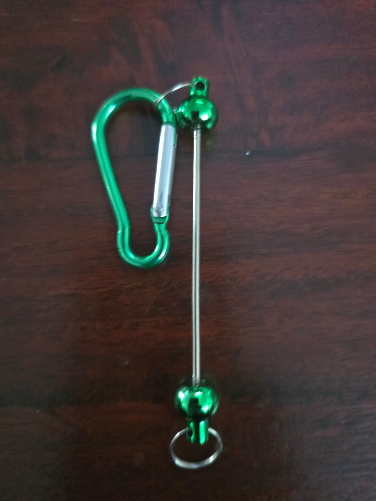 beadable keyring