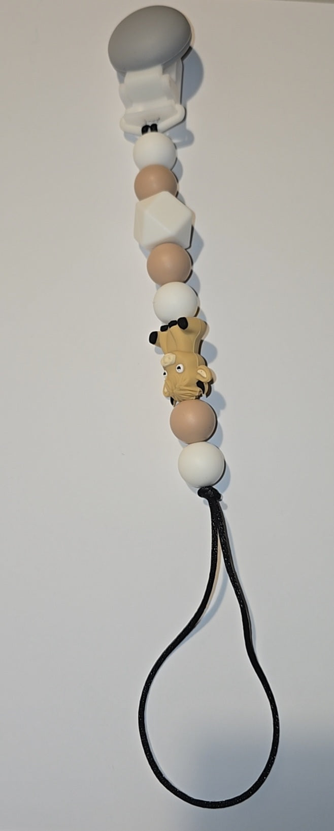 Tan highland cow dummy clip