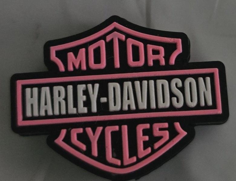 Pink harley Davidson