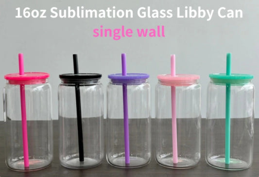16oz clear glass libbys