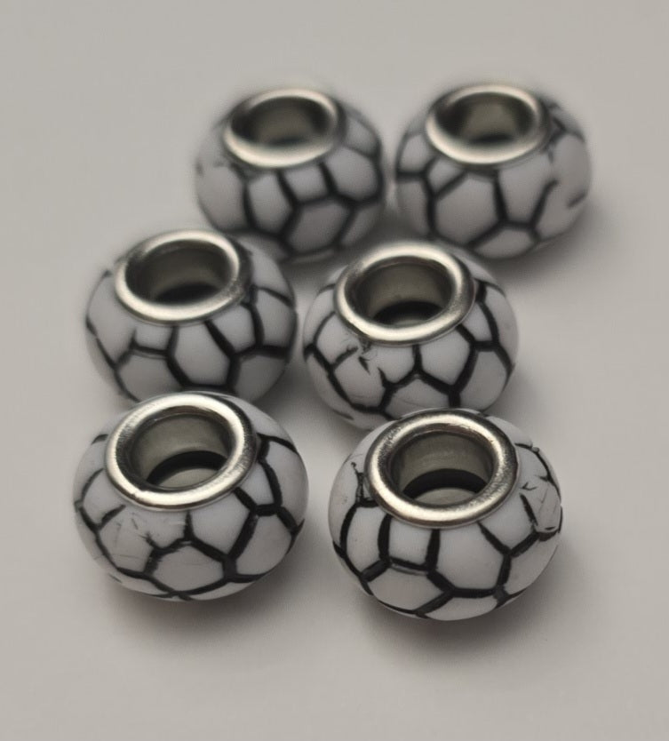 Pattern Large whole beads 6pk