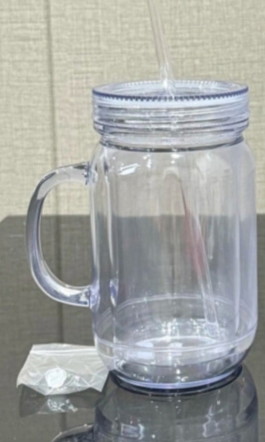 20oz Mason Jar Snowglobes