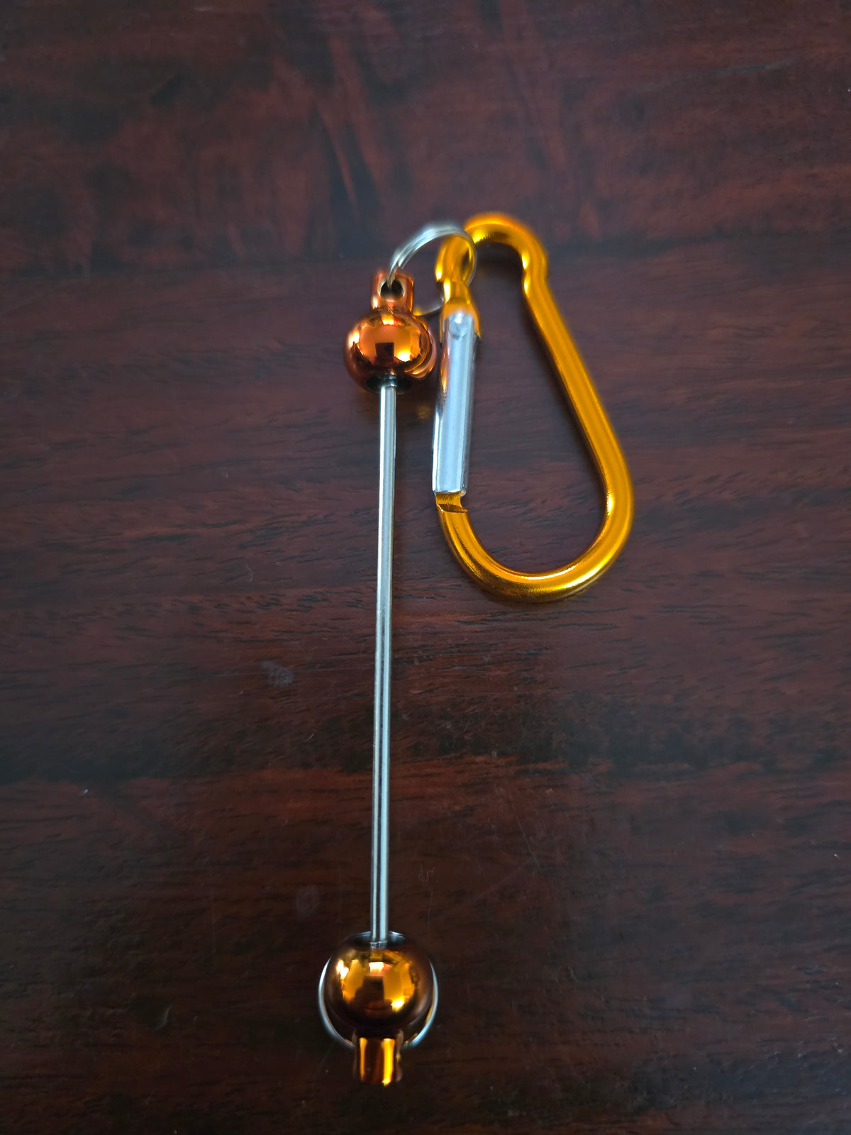beadable keyring