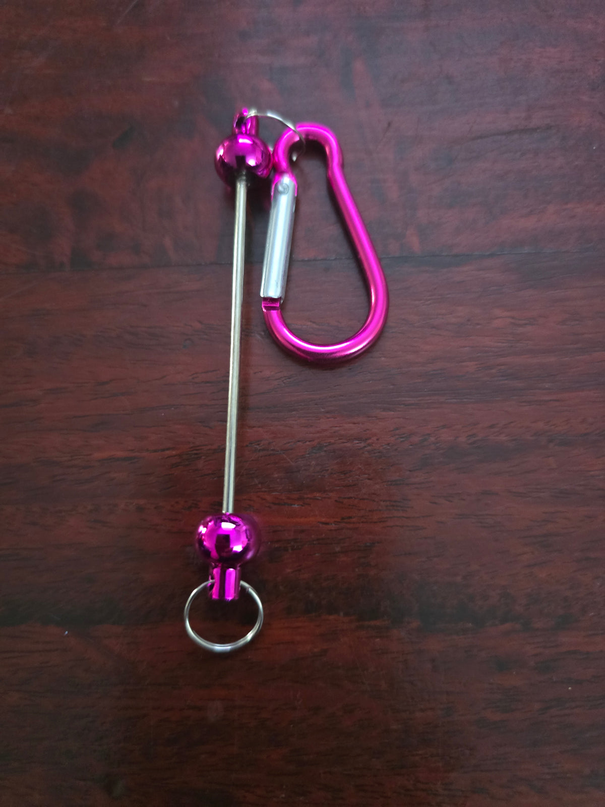 beadable keyring