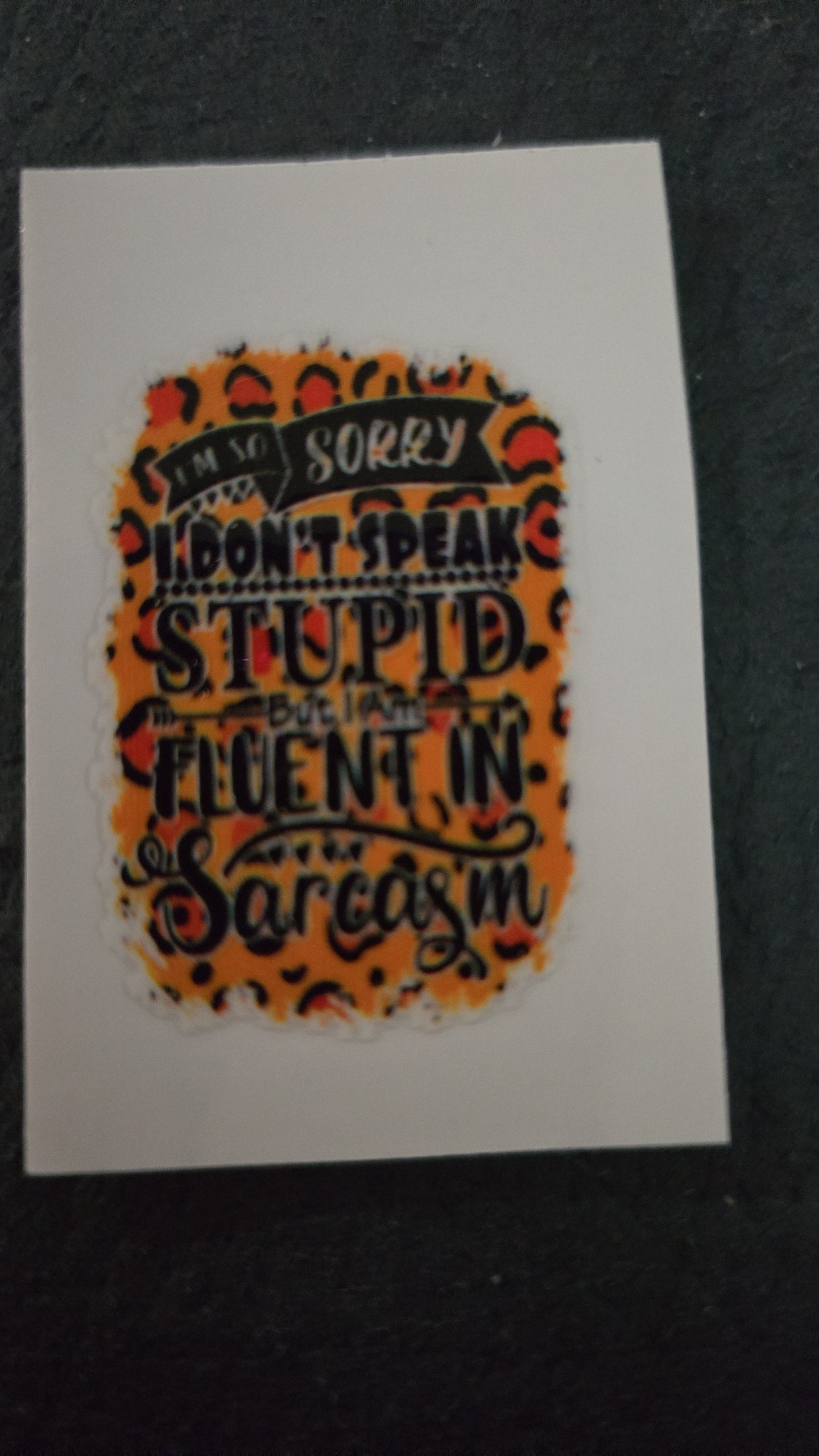 Motel keyring stickers