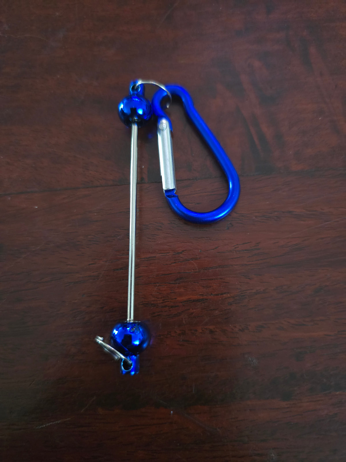 beadable keyring