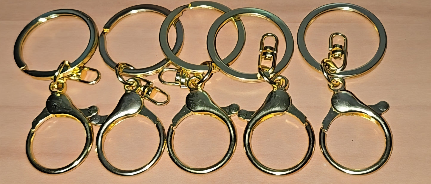 Key ring hardware