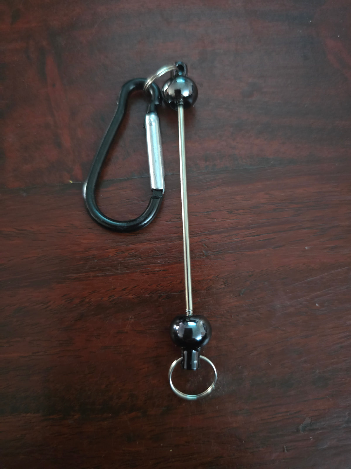 beadable keyring