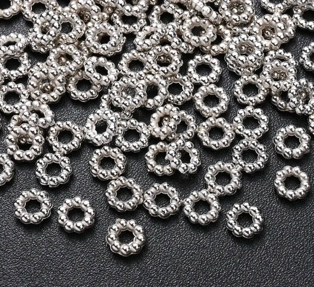 Spacer round wheel 8mm 20pk