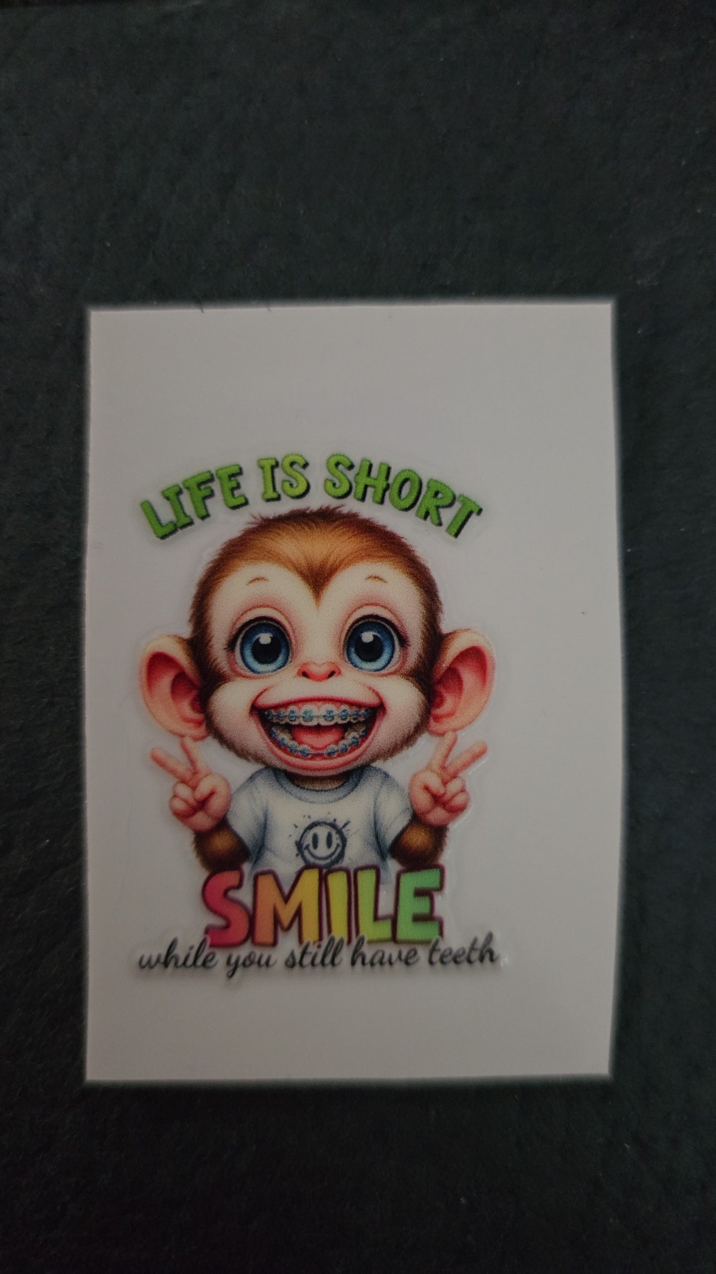 Motel keyring stickers